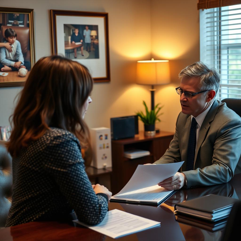 supervised visitation lawyer Montgomery County